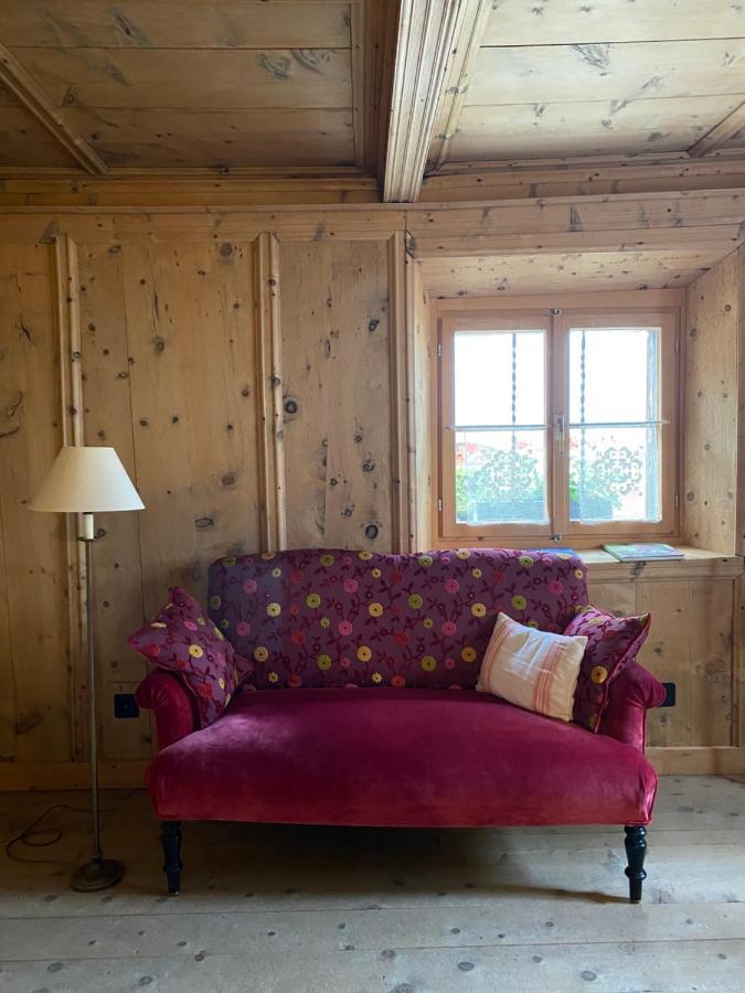 Alpengasthof Crusch Alba Ed Alvetern, S-Charl シュクオル エクステリア 写真