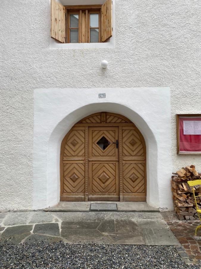 Alpengasthof Crusch Alba Ed Alvetern, S-Charl シュクオル エクステリア 写真