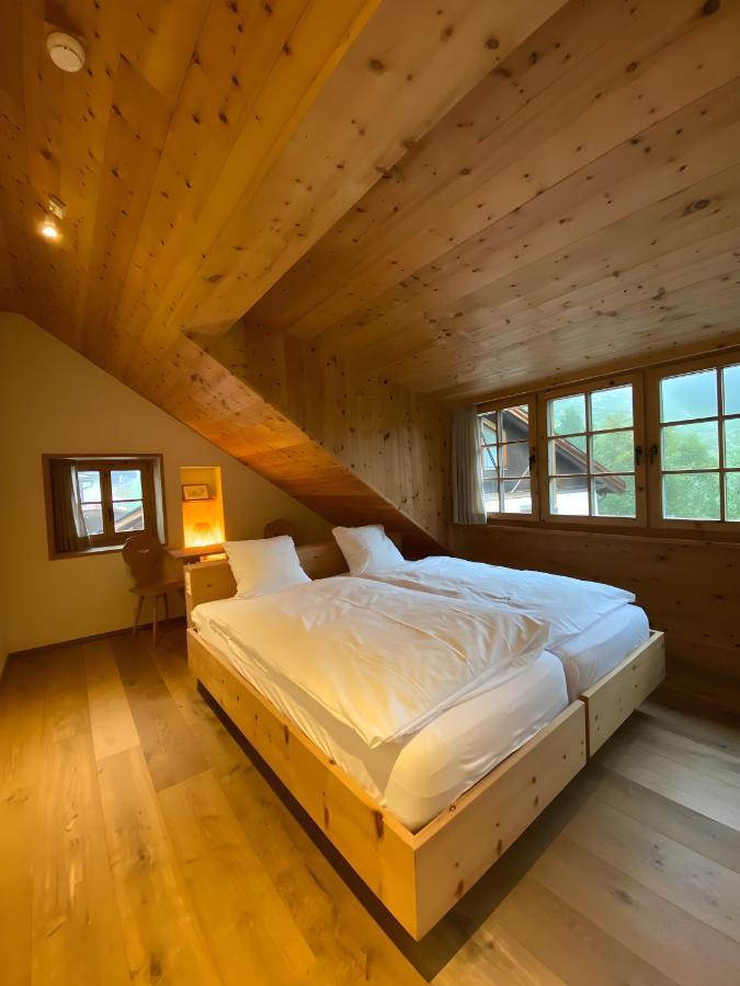 Alpengasthof Crusch Alba Ed Alvetern, S-Charl シュクオル エクステリア 写真